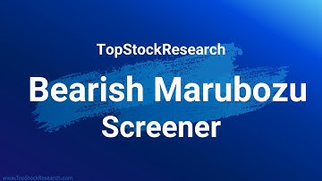 Bearish Marubozu Screeners  | My TSR