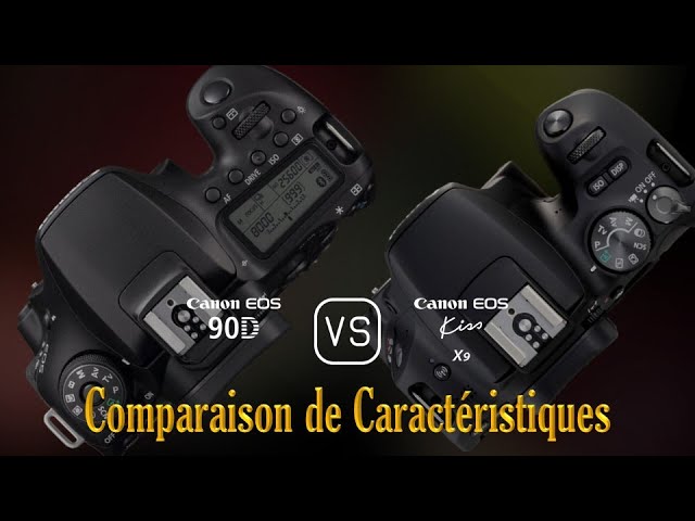 Canon EOS 90D vs. Canon EOS Kiss X9: Une Comparaison de Caractéristiques
