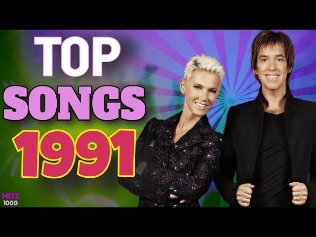 洋楽 Warner Top Hits Selections March 1991 Billboard Top 40 Hits - March 23, 1991 - YouTube