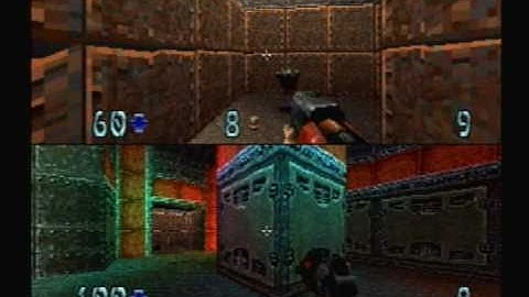 Quake 2 Ps1 multiplayer match 2010