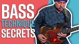 BASS TECHNIQUE SECRETS with Bobby Vega chords