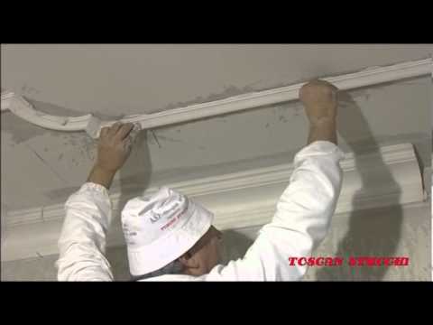 Video: Stucco di gesso sul soffitto