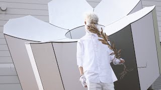 新品未使用　René テーラードジャケット ホワイト ELGARHYTHM (エルガリズム) 無地 シングル 1ツ釦 テーラード