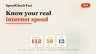 How Fast Is Your Internet REALLY Test It in 30 Seconds