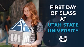 First Day of Class at Utah State University Fall Semester Kickoff 2025