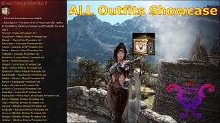 BDO [Event] Premium Outfit Box II | All outfits showcase | by Miley