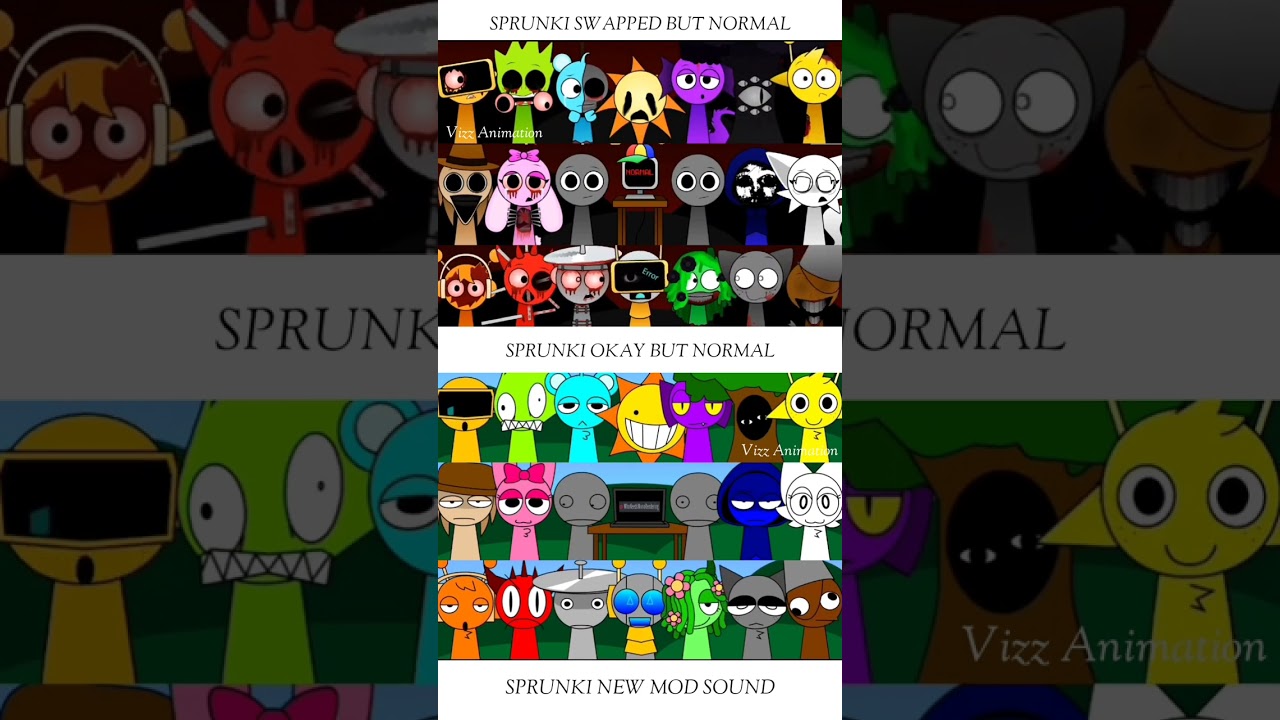 SPRUNKI SWAPPED BUT NORMAL vs SPRUNKI OKAY BUT NORMAL 