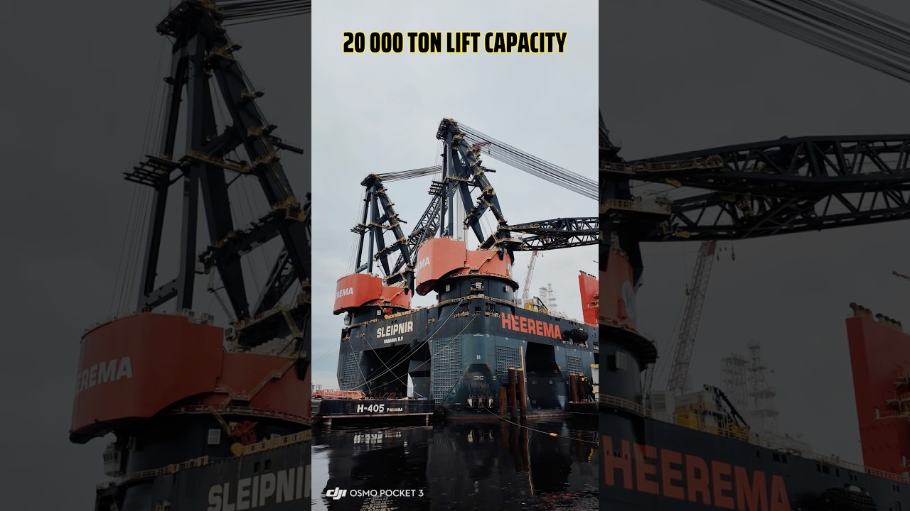 Mega Engineering — The Giant of Rotterdam 🚢 