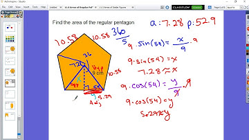 11.4 Areas of Regular Polygons and Composite Figures