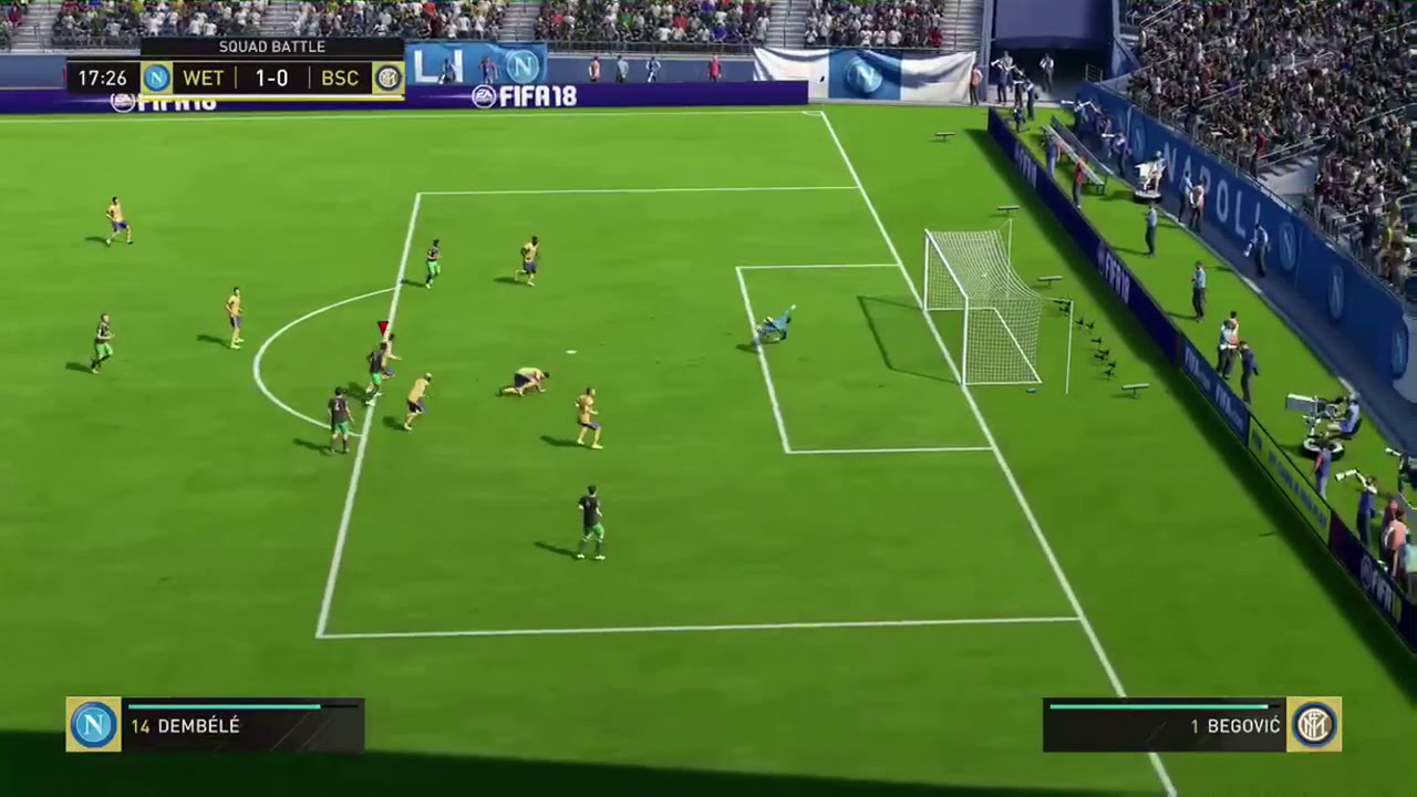 Dembele Skill Goal - FIFA 18