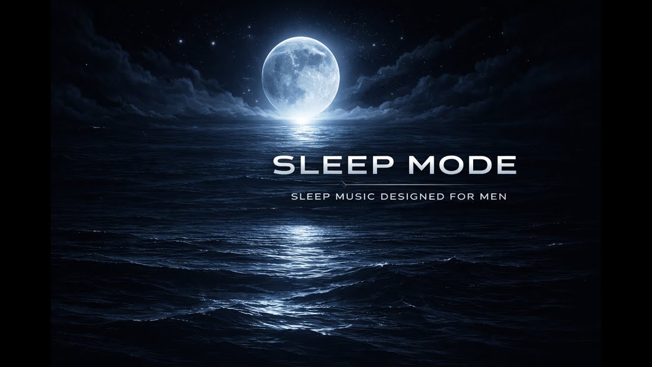 Quiet Pier at Night | Deep Sleep Sounds for Men | 1 Hour Ambient Loop