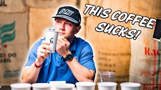 We Ranked Grocery Store Coffees From Best to Worst | Blind Taste Test with Our COO