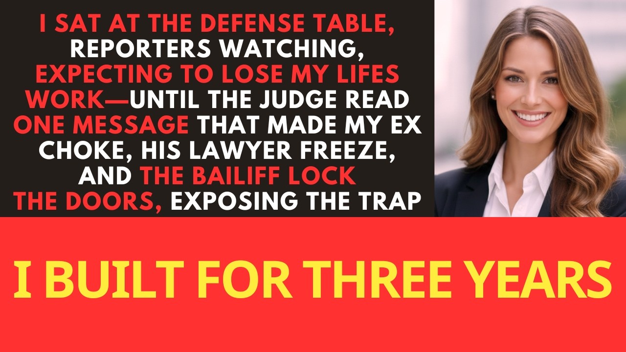 Ex-Husband Tried To Take My Company In Court—The Judge Read One Text That… |Trust Stories