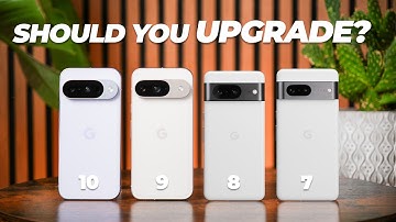 Pixel 10 vs 9 vs 8 vs 7: heeft Google het eindelijk geperfectioneerd?!