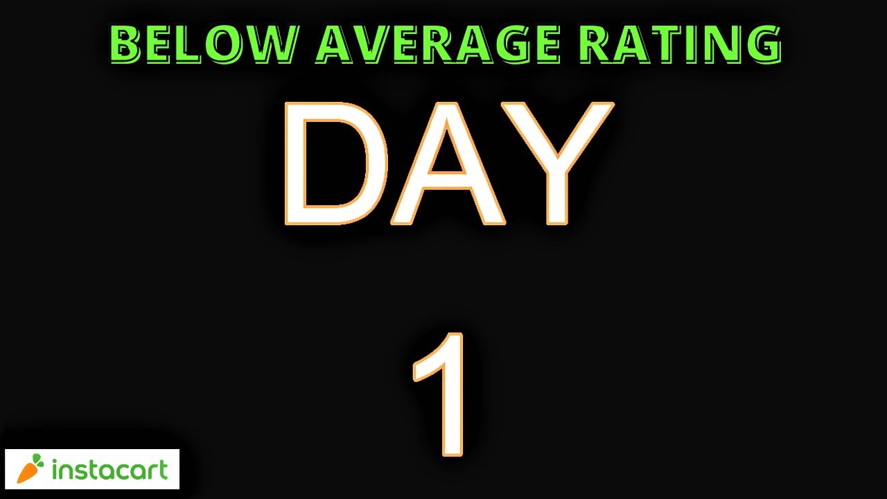 make-money-with-instacart-below-average-rating-youtube