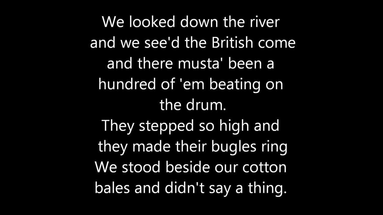 Johnny Horton Battle Of New Orleans Lyrics