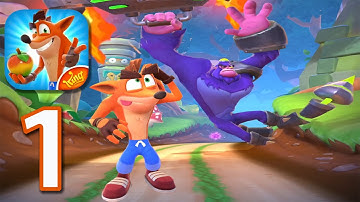 Crash Bandicoot: On the Run‪ - NITRO SCORPORILLA - Gameplay Walkthrough Part 1 (iOS, Android)