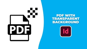 How to export pdf with transparent background InDesign