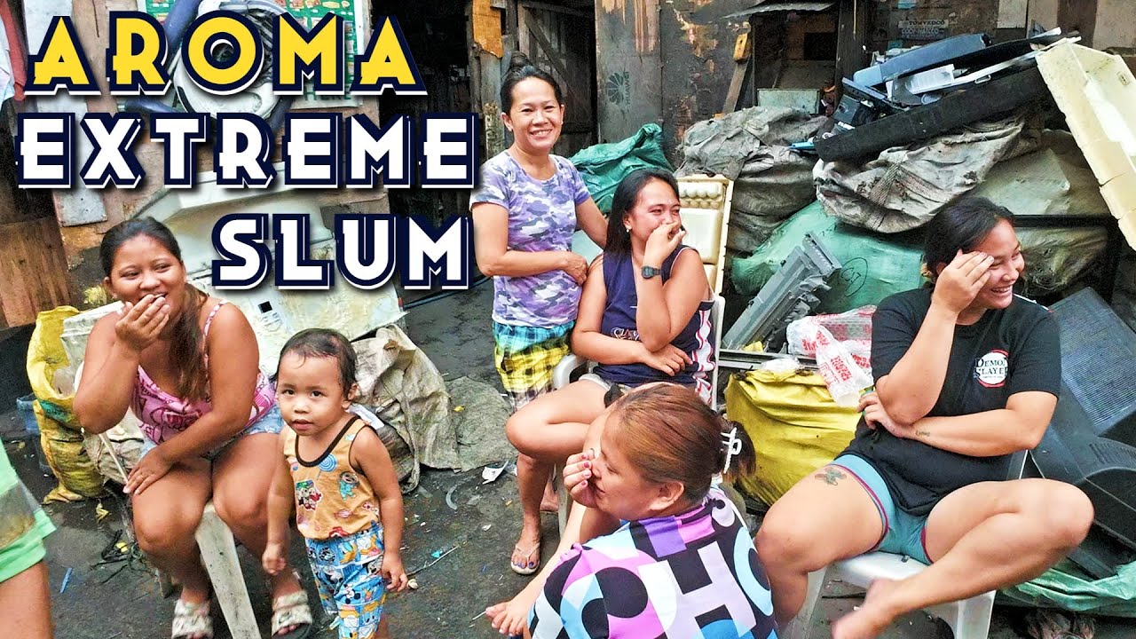 INSIDE AROMA SLUM | TONDO UNSEEN TENEMENT EXTREME WALK TOUR EXPERIENCE ﻿| [4K] 🇵🇭