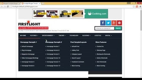 Menu - Firstlight Blogger Template