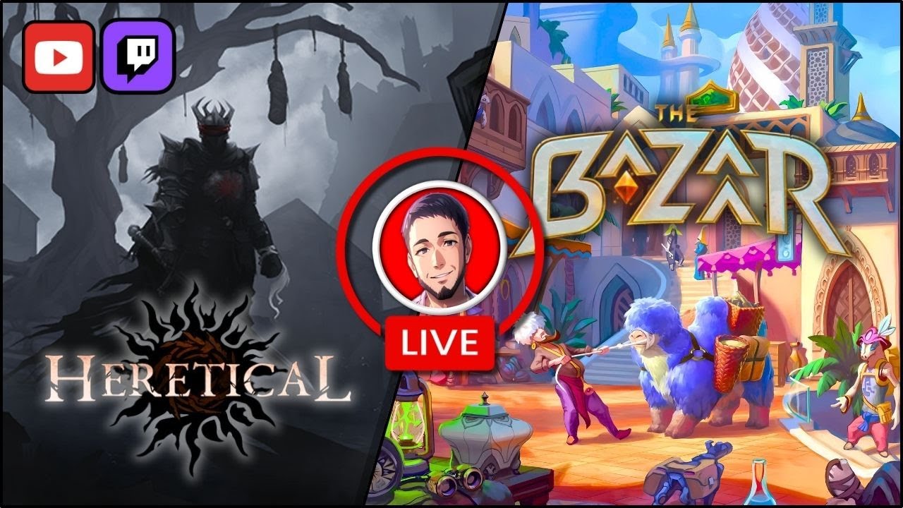 🚨LIVE! NEW Roguelike ARPG and some Bazaar!🚨
