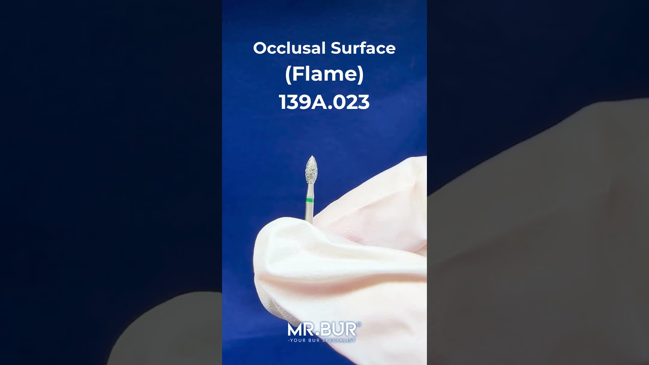 Flame Bur | Diamond Dental Bur