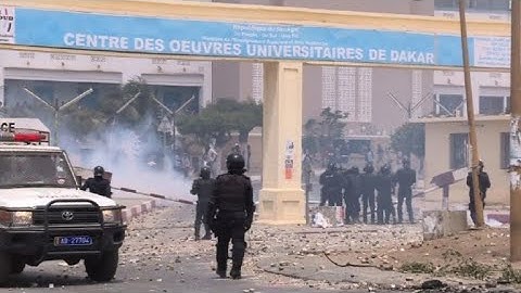 Sénégal: nouveaux heurts dans des universités