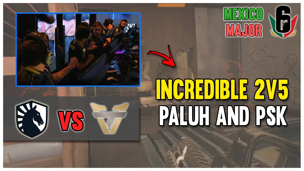 INCREDIBLE 2v5 FROM LIQUID - TEAM LIQUID x TEAM ONE - R6 MEXICO MAJOR HIGHLIGHTS |BEST OF SIEGE