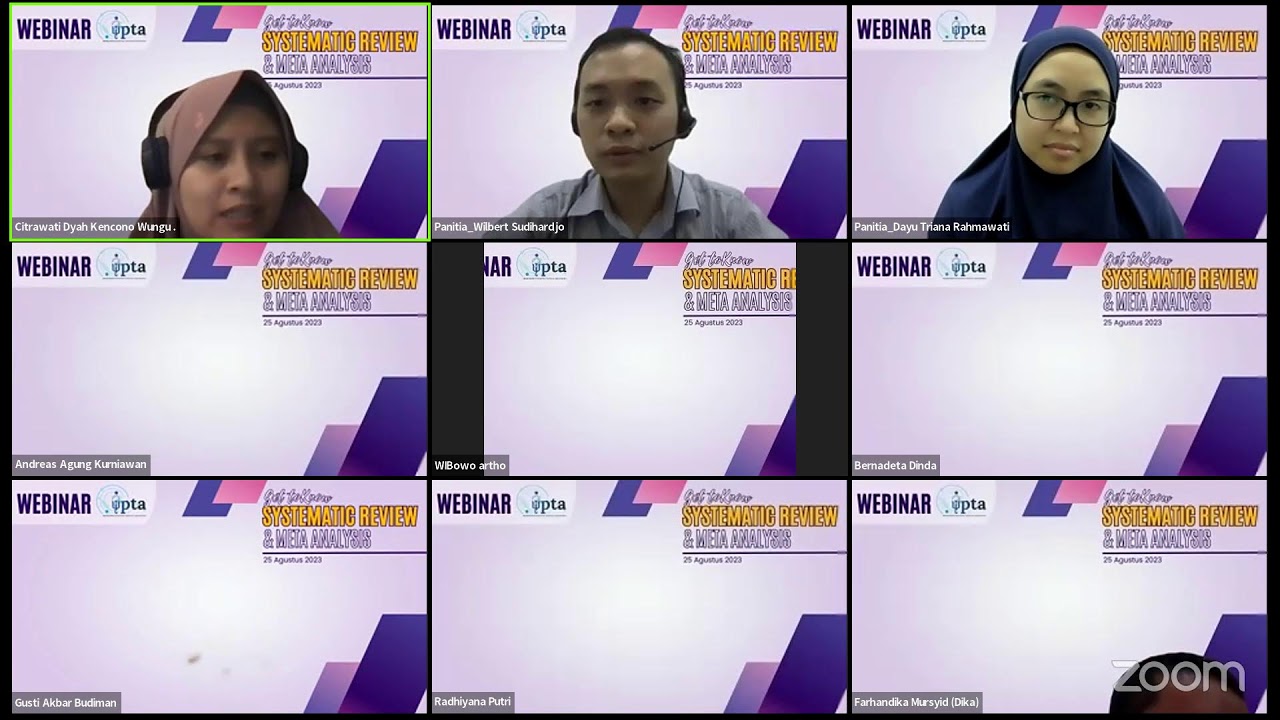 Webinar Systematic Review & Meta Analysis
