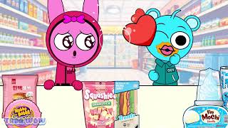 Sky & Pinki Friend Edition Unique Convenience Store Feast Incredibox Sprunki Mukbang