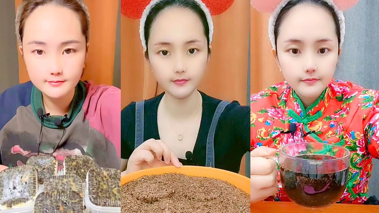 Chinese Passion Fruit Grain Mix ASMR Eating Show #30