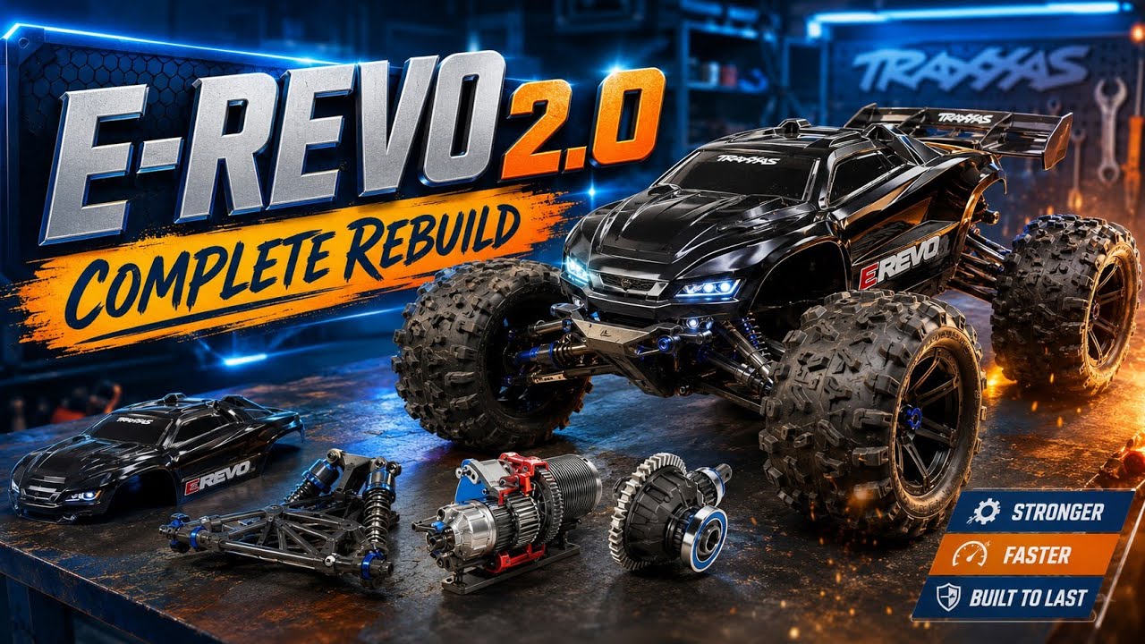 Traxxas E Revo 2.0 Complete Rebuild! - YouTube