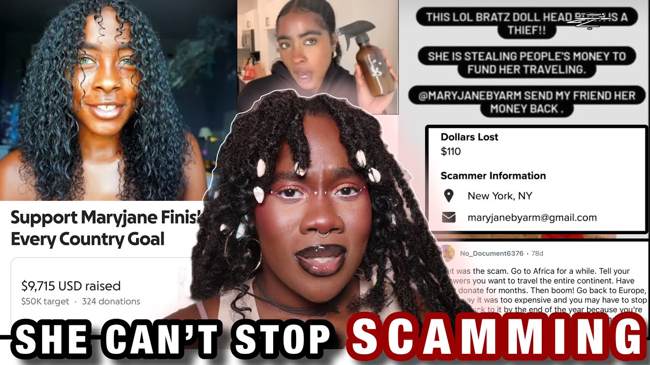 Maryjane Byram - Trust the Process? More Like Trust the PayPal Dispute - YOUTUBE’S BIGGEST SCAMMER 