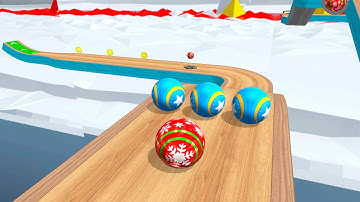 GOING BALLS Game All levels Gameplay Walkthrough Epic Race Level 18 AFGQ5347