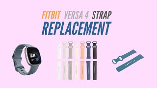 TUTORIAL How To Replace Fitbit Versa 4 Strap | DIY Repair