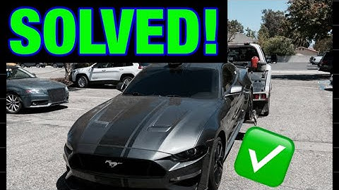 2019 Mustang GT ENGINE RATTLE AND TICK ISSUE FIXED!!
