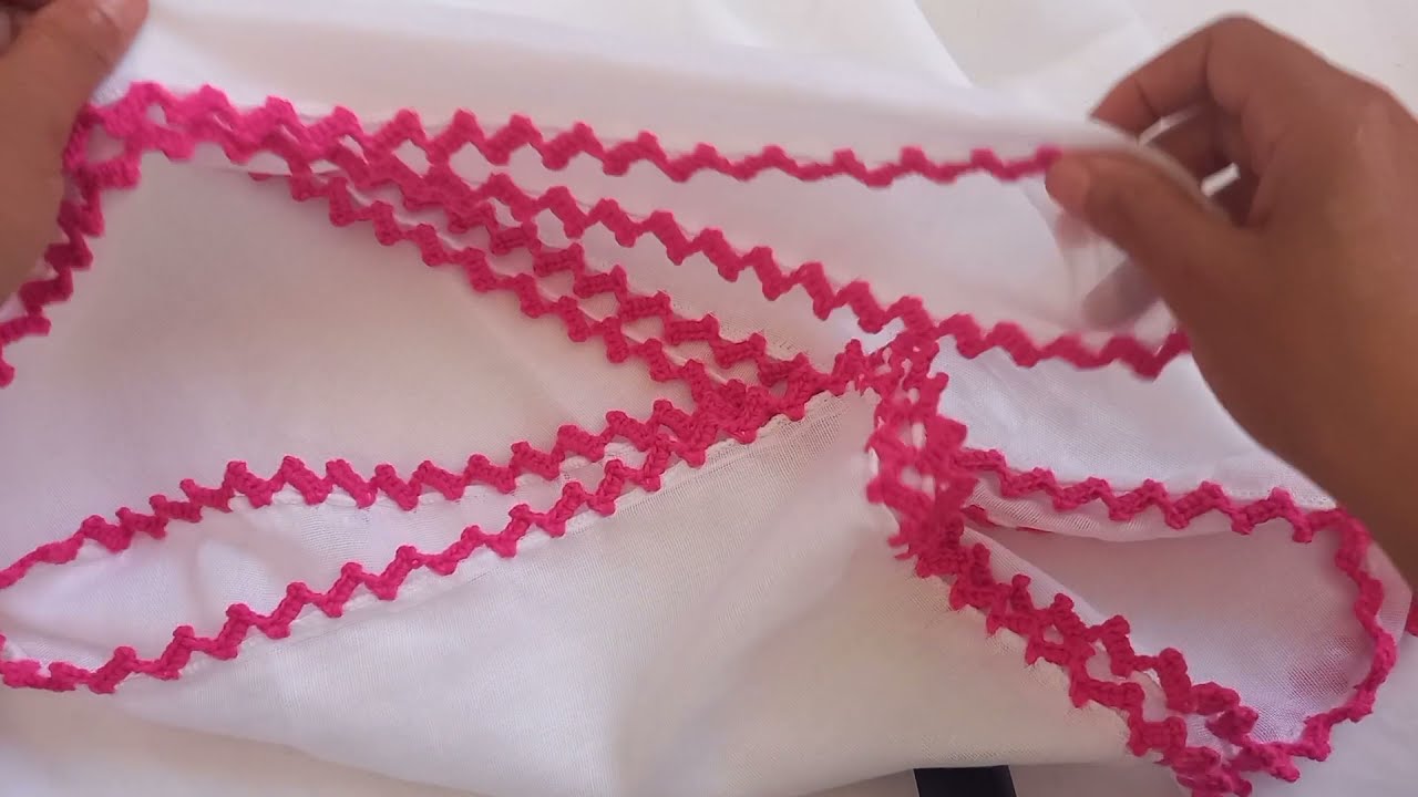 الزيف حياتي بالكروشي رشمة بالصوفة كيجي غزالة و ساهلة في خدمة