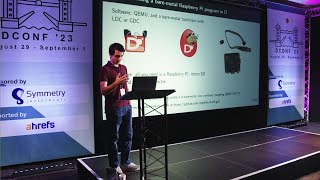 Celebrity DConf '23--Multiplix: Using D for Kernel Development--Zachary Yedidia Profile