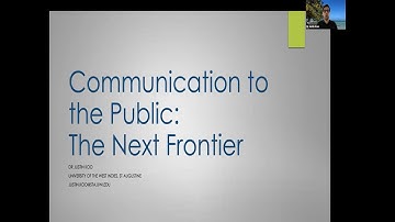 Communication to the Public: The Next Frontier: CIPIL Evening Webinar
