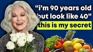 Carmen Dell'Orefice I'm 92 But Look Like 40 (Anti-Aging Foods \& Tips)