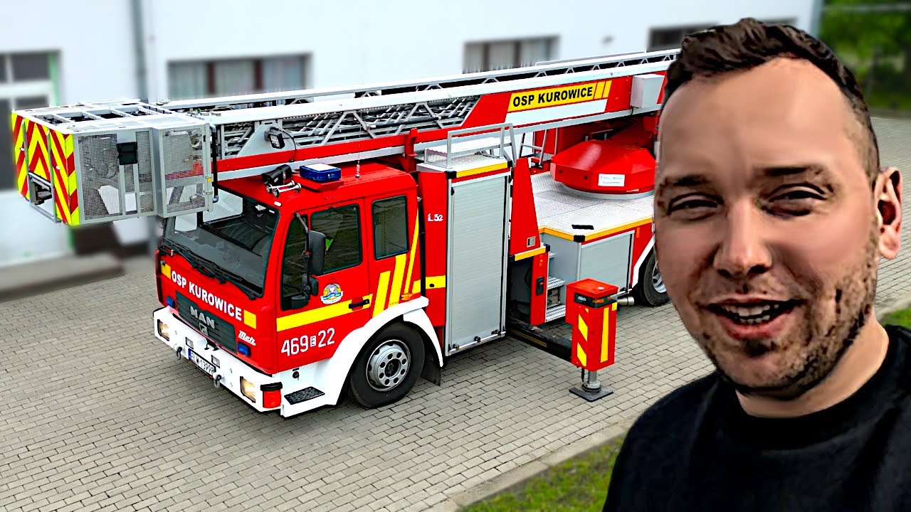 SAMOCHÓD DRABINA METZ W OSP KUROWICE! 🔥