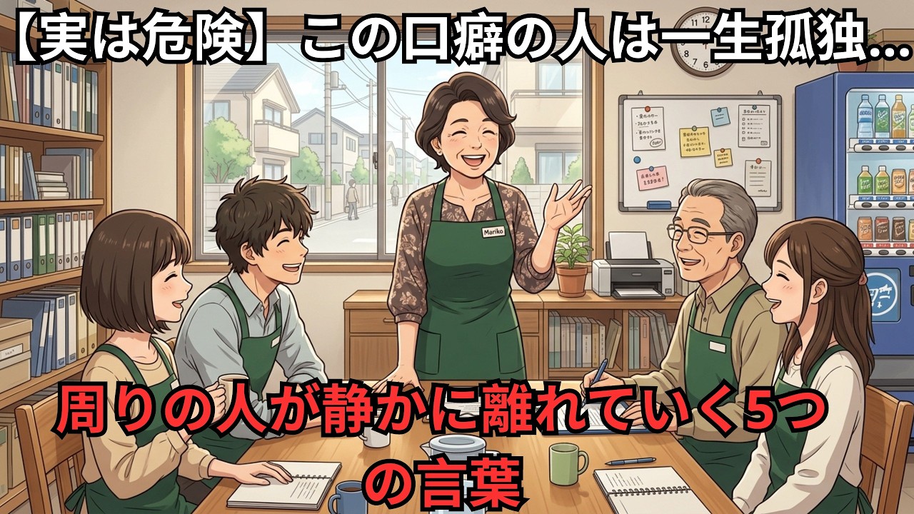 【実は危険】この口癖の人は一生孤独…周りの人が静かに離れていく5つの言葉