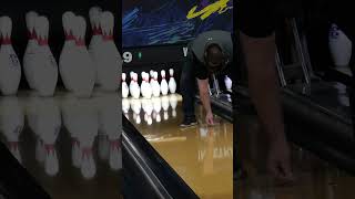 Mark Baker lays down a Baker Box in the middle of our video, and the results are instant #pba #bowl
