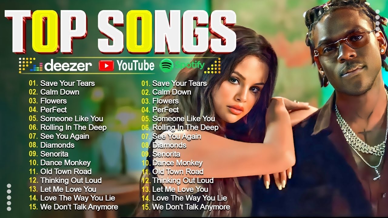 Selena Gomez, Bruno Mars, Maroon 5, Ed Sheeran, Rihanna, Zayn, Adele, Dua Lipa 💎 Billboard Hot 100