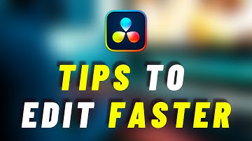 Mind Blowing Tips To EDIT FASTER In DaVinci Resolve 18