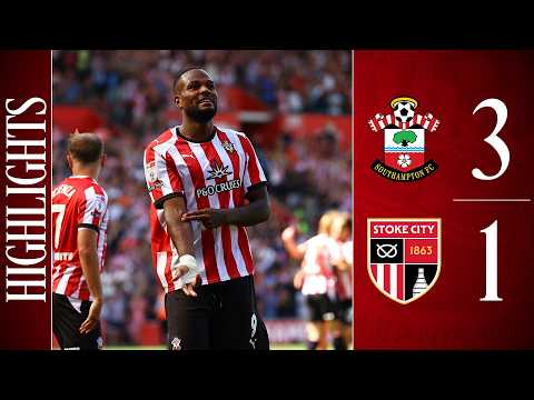 THREE POINTS 😍 | Southampton 3-1 Stoke City | Championship