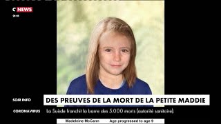 Affaire Maddie : la police allemande détient des «preuves» de sa mort