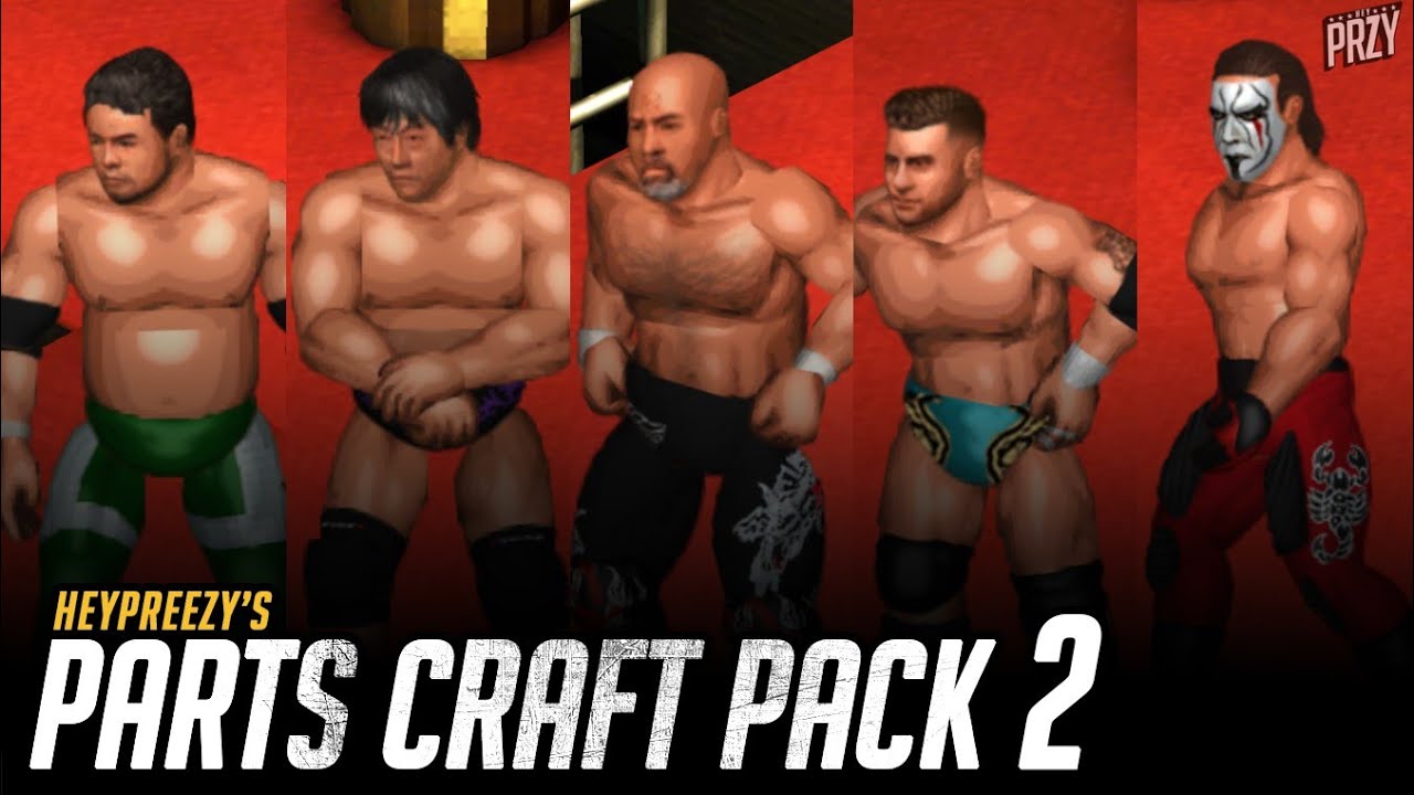 Fire Pro Wrestling World | My Parts Craft Pack #2 [PS4/PC] パーツクリエイトモード
