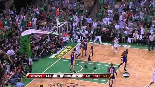 720p - kevin garnett highlights game 6 2008 finals, huge 1-handed and
1 over odom, boston celtics los angeles lakers