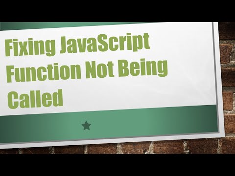 Fixing JavaScript Function